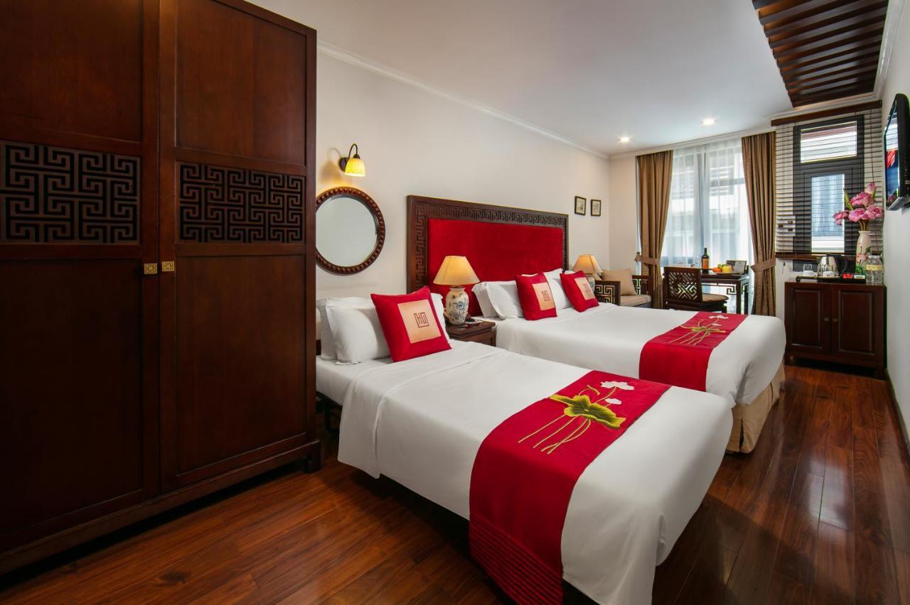 Au Coeur D'Hanoi Boutique Hotel Экстерьер фото