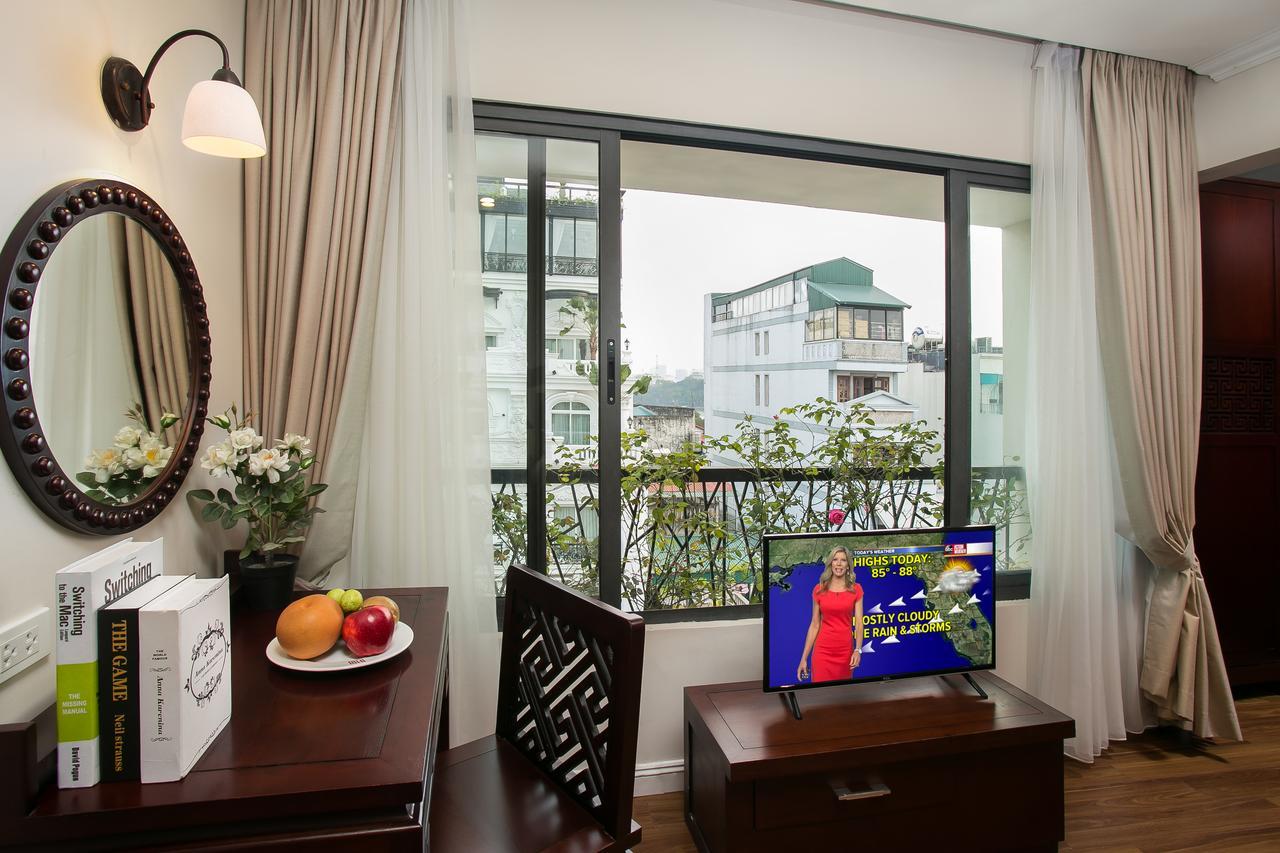 Au Coeur D'Hanoi Boutique Hotel Экстерьер фото